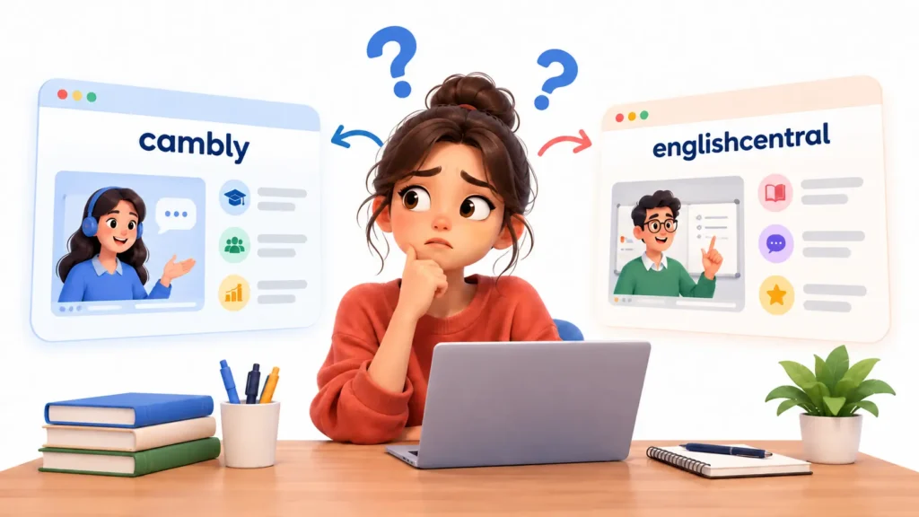 cambly mi englishcentral mı